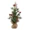 20" Unlit Cardinal Artificial Tabletop Christmas Tree